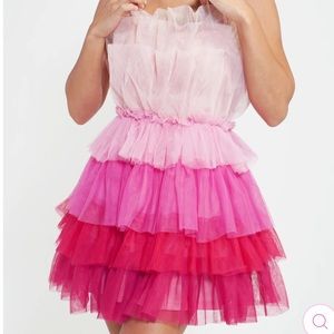 Storia tulle ombré dress - size S